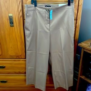 Ann Taylor wide leg crop in 14 petite